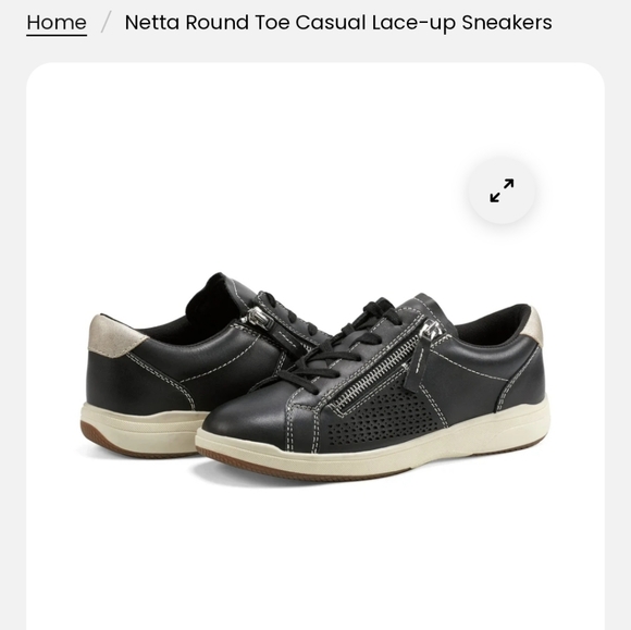 Earth Origins Netta Round Toe Casual Lace Up Sneakers Size 8 - Picture 15 of 15